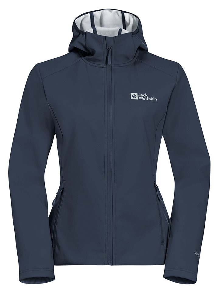 Dámska bunda Jack Wolfskin Dunkelblau 5564923 Softshelljacke "Bornberg" in Dunkelblau - 6