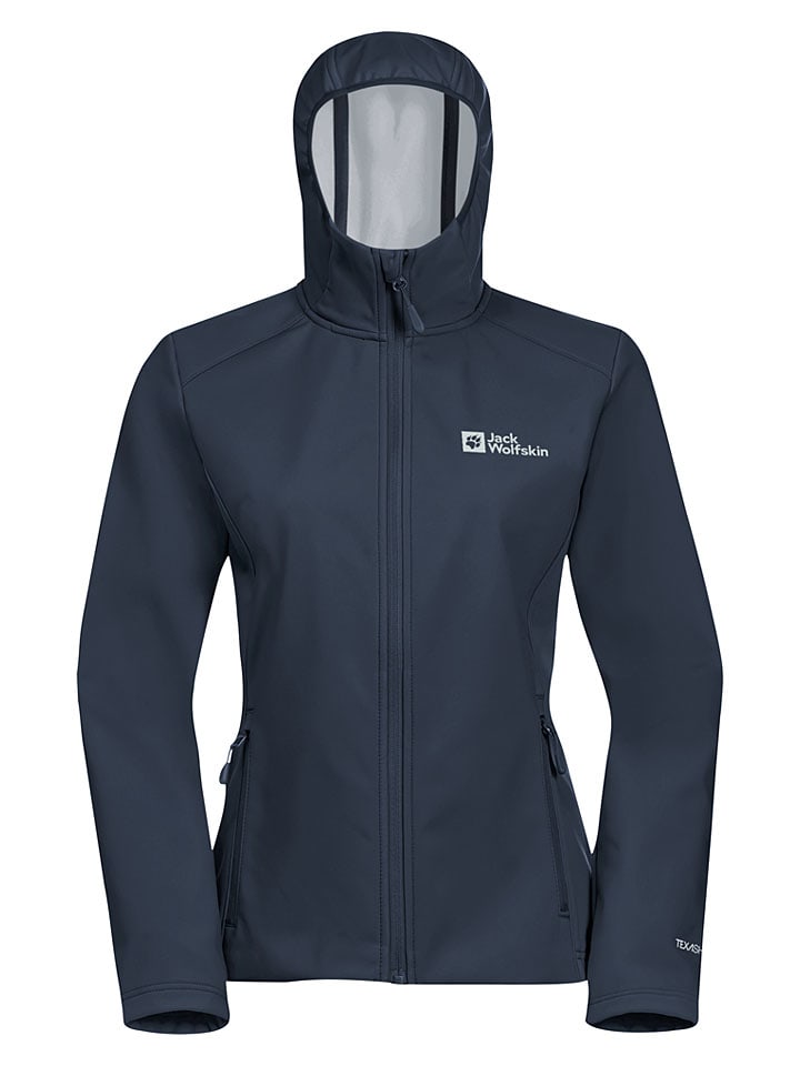 Dámska bunda Jack Wolfskin Dunkelblau 5564923 Softshelljacke "Bornberg" in Dunkelblau - 7