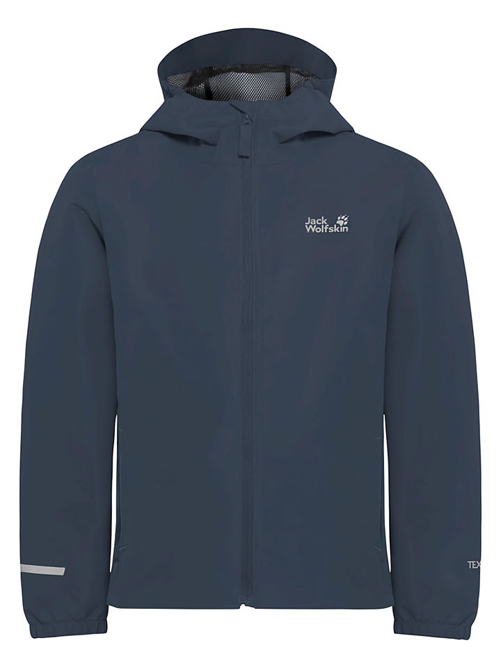 Jack Wolfskin Dunkelblau 9935851 Regenjacke "Flaze" in Dunkelblau - 4