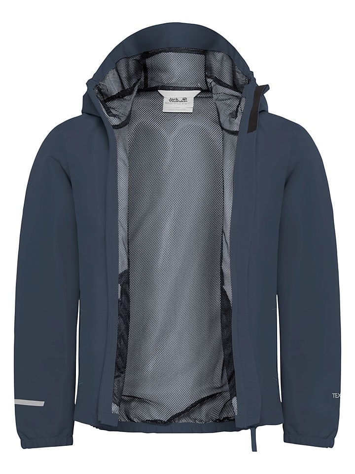 Jack Wolfskin Dunkelblau 9935851 Regenjacke "Flaze" in Dunkelblau - 5