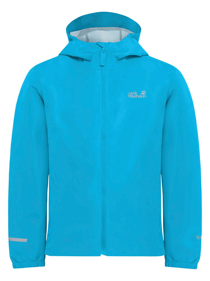 Jack Wolfskin Blau 8263902 Regenjacke "Flaze" in Blau - 5
