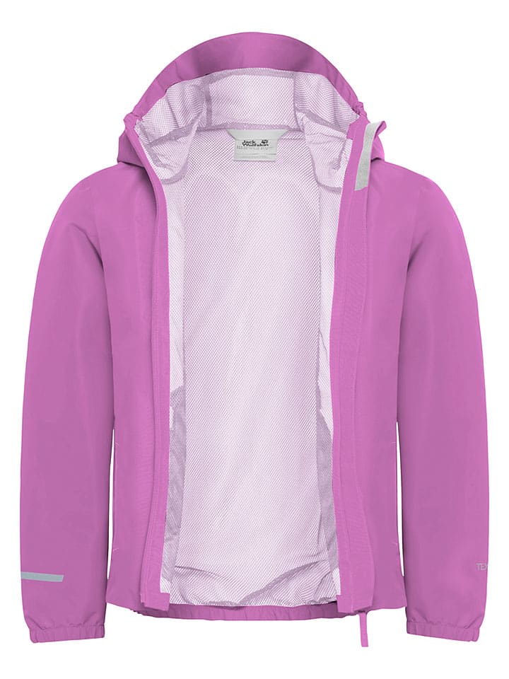 Jack Wolfskin Lila 3969853 Regenjacke "Flaze" in Lila - 6