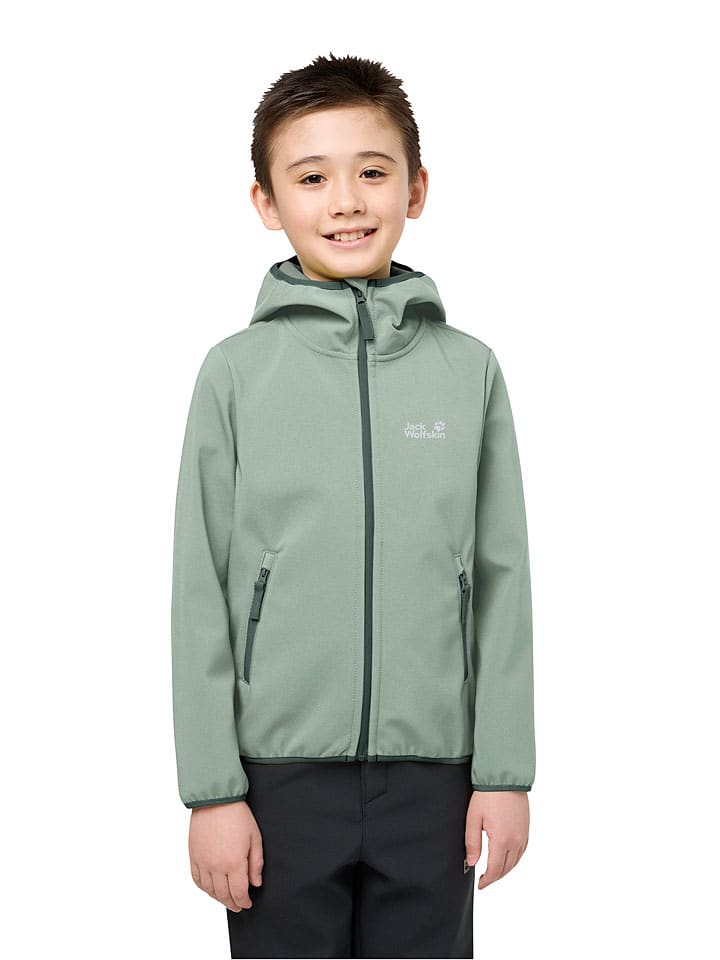 Jack Wolfskin Salbei 9430979 Softshelljacke "Fourwinds" in Salbei - 2