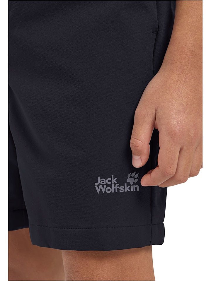 Kraťasy Jack Wolfskin Dunkelblau 9790118 Funktionsshorts "Turbulence" in Dunkelblau - 3