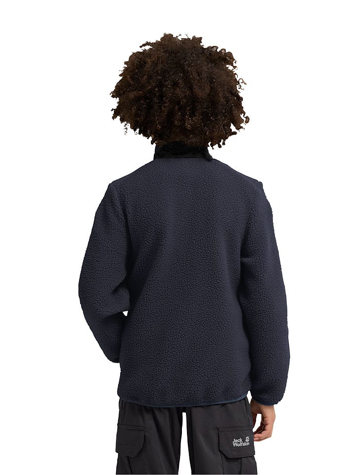 Jack Wolfskin Dunkelblau 8306259 Fleecejacke "Lite Curl" in Dunkelblau - 3