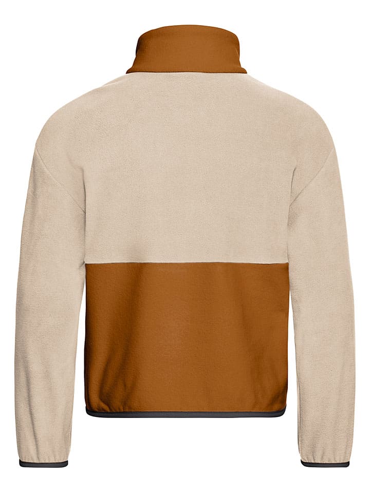 Jack Wolfskin Hellbraun/ Beige 5185140 Fleecepullover "Taunus" in Hellbraun/ Beige - 4