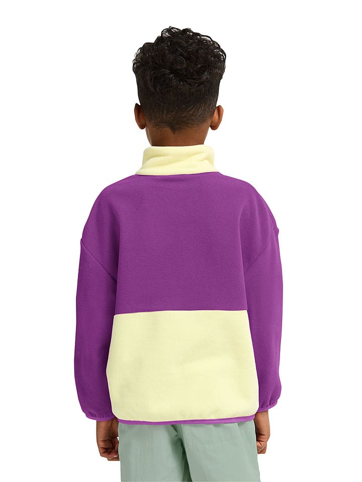 Jack Wolfskin Lila/ Creme 7377810 Fleecepullover "Taunus" in Lila/ Creme - 3