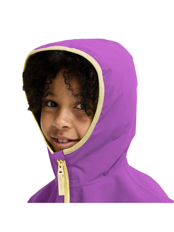 Jack Wolfskin Lila 162547 Regenjacke "Adventuretribe" in Lila - 4