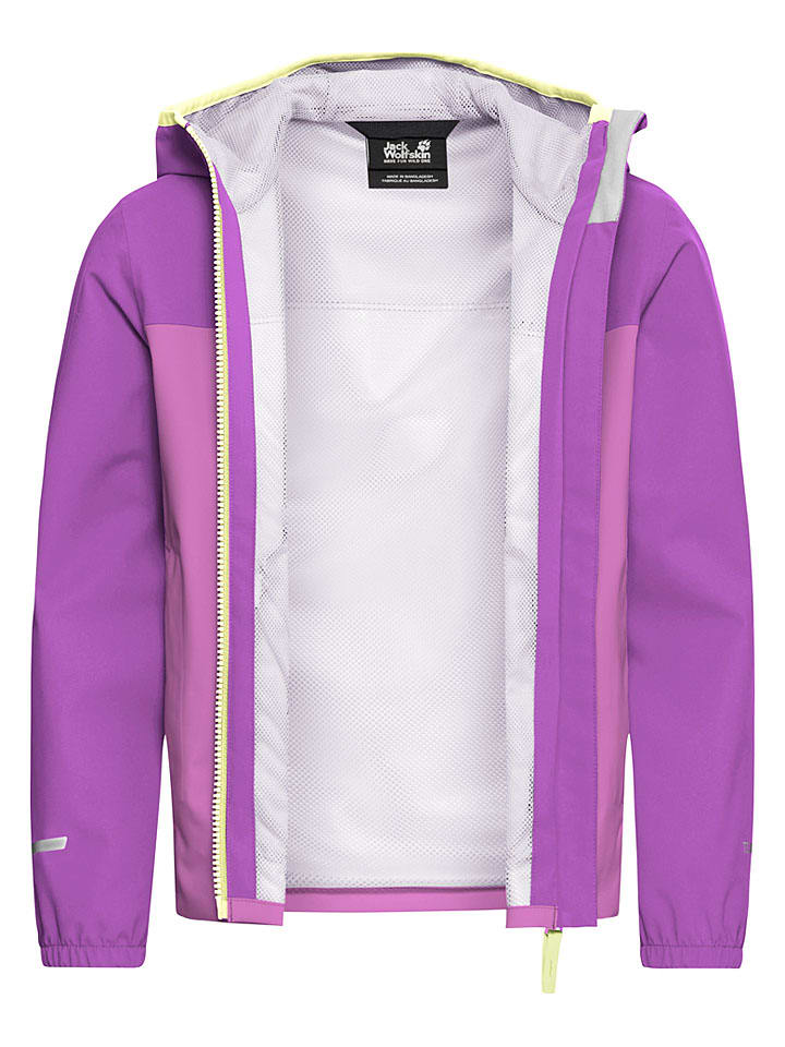 Jack Wolfskin Lila 162547 Regenjacke "Adventuretribe" in Lila - 7