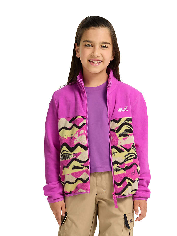 Jack Wolfskin Lila 153963 Fleecejacke "Paw Era 100" in Lila - 2
