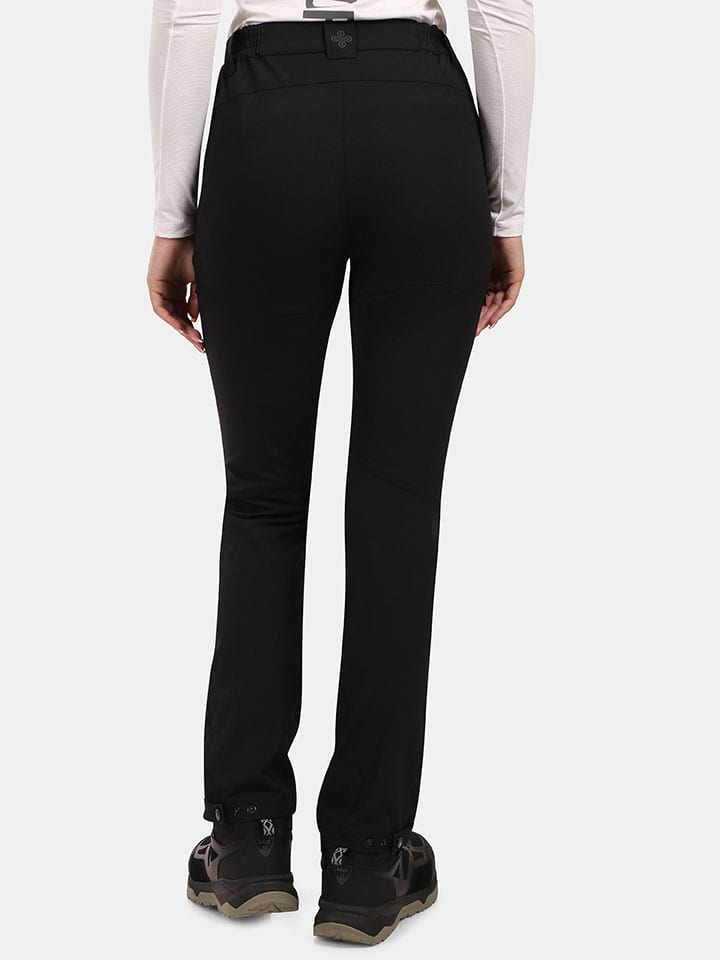 Nohavice Kilpi Schwarz 3334799 Softshellhose "Villain" in Schwarz - 2