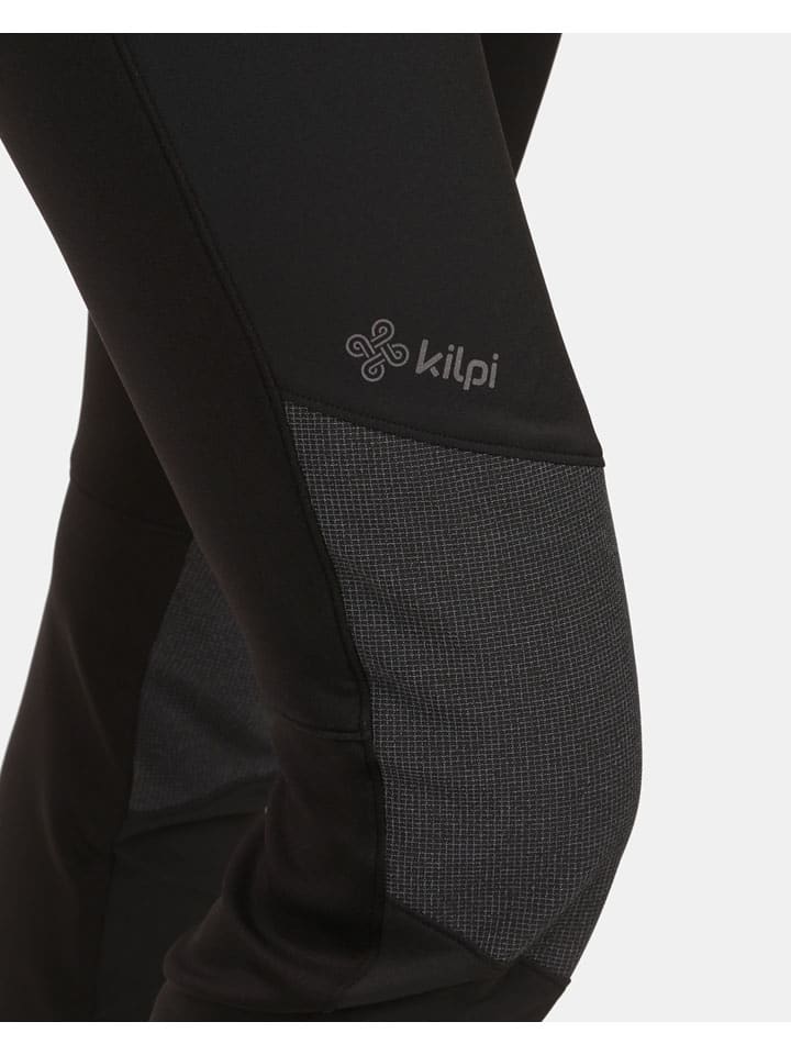 Nohavice Kilpi Schwarz 7457582 Softshellhose "Nuuk" in Schwarz - 6