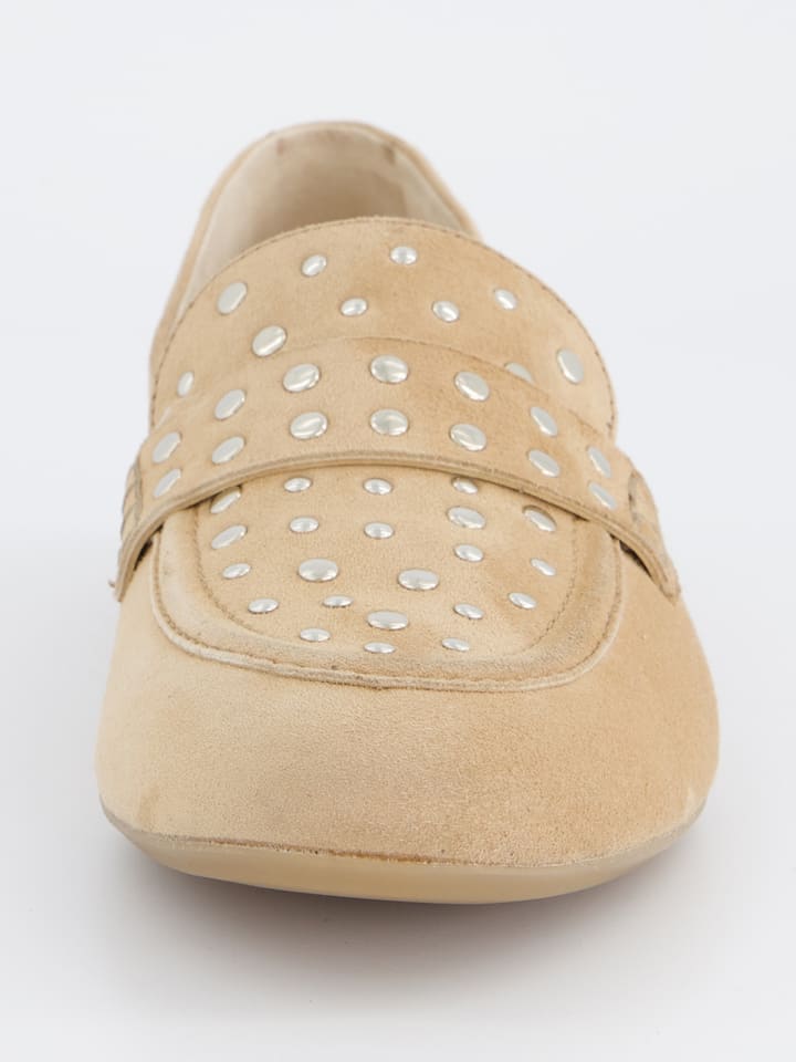 Paul Green Beige 5675617 Leder-Mokassins in Beige - 4