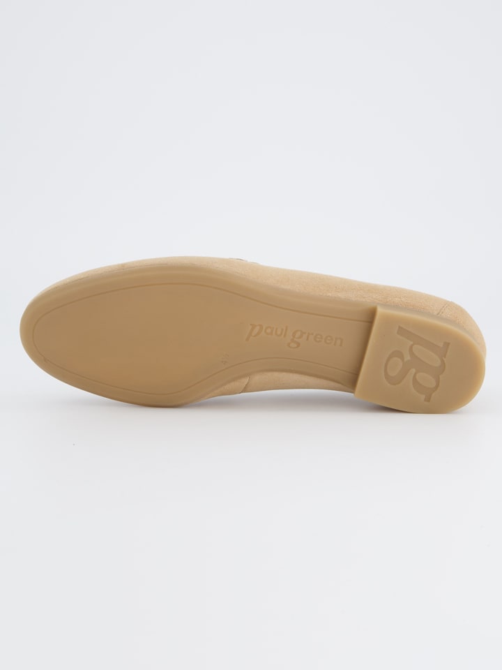 Paul Green Beige 5675617 Leder-Mokassins in Beige - 7