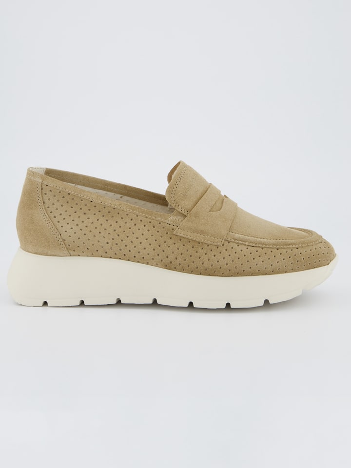 Paul Green Beige 6601514 Leder-Mokassins in Beige - 2