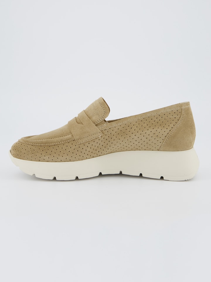 Paul Green Beige 6601514 Leder-Mokassins in Beige - 3