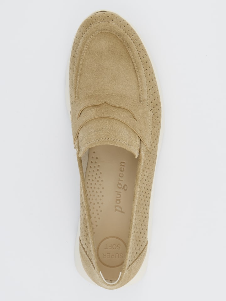 Paul Green Beige 6601514 Leder-Mokassins in Beige - 6