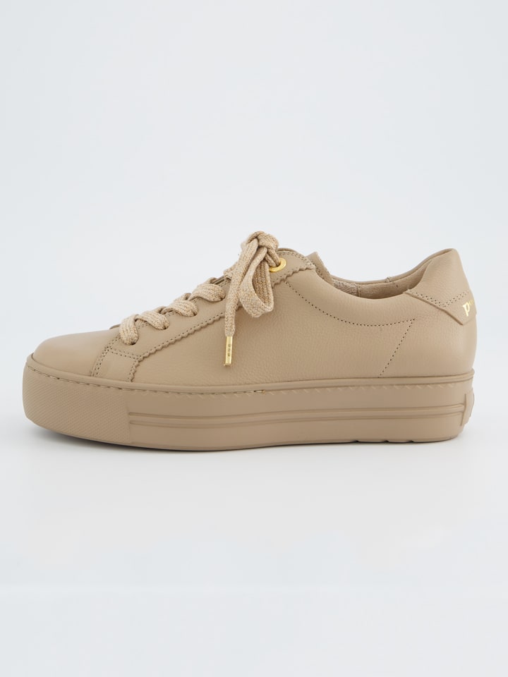 Tenisky Paul Green Beige 6028991 Leder-Sneakers in Beige - 2