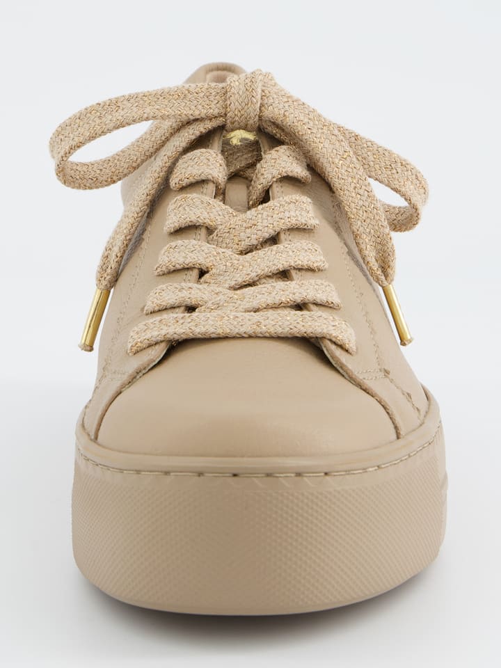 Tenisky Paul Green Beige 6028991 Leder-Sneakers in Beige - 4
