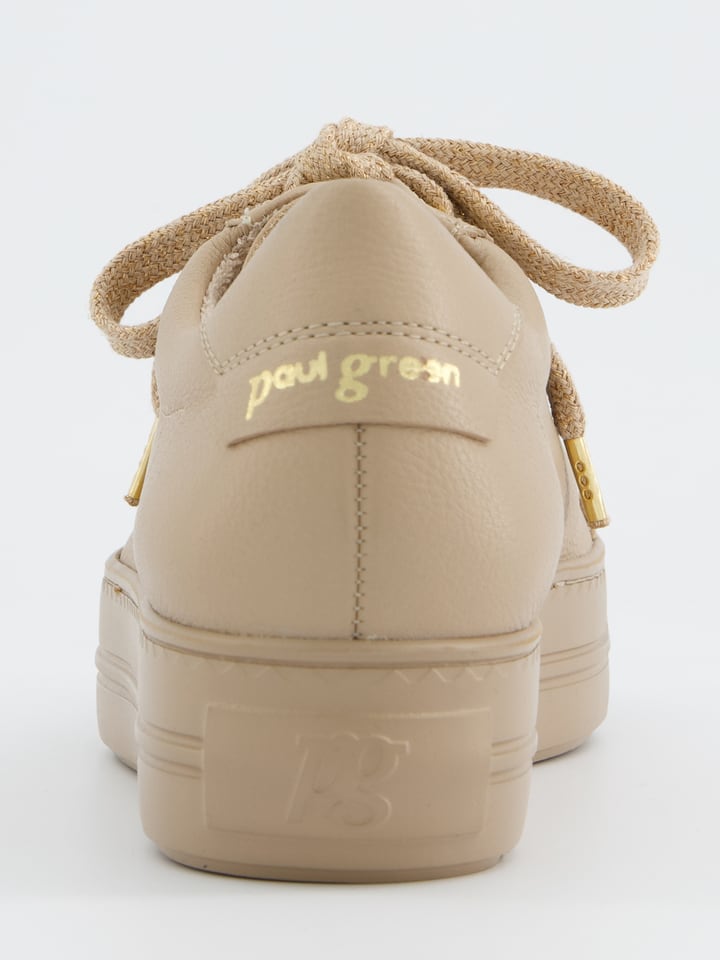 Tenisky Paul Green Beige 6028991 Leder-Sneakers in Beige - 5