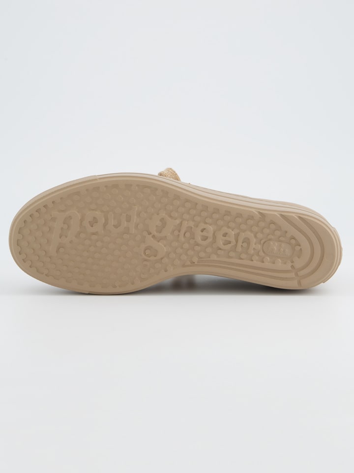 Tenisky Paul Green Beige 6028991 Leder-Sneakers in Beige - 7