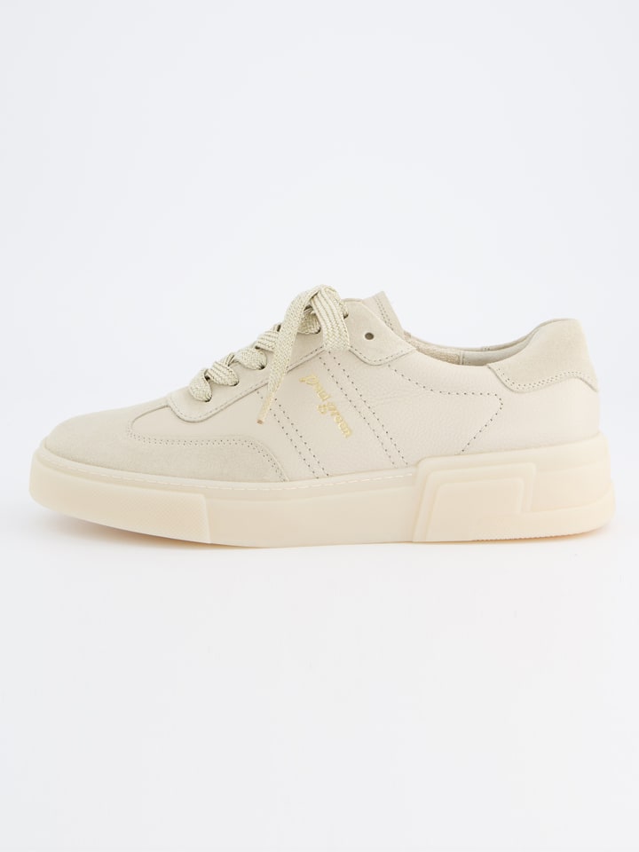 Tenisky Paul Green Beige 1844143 Leder-Sneakers in Beige - 2