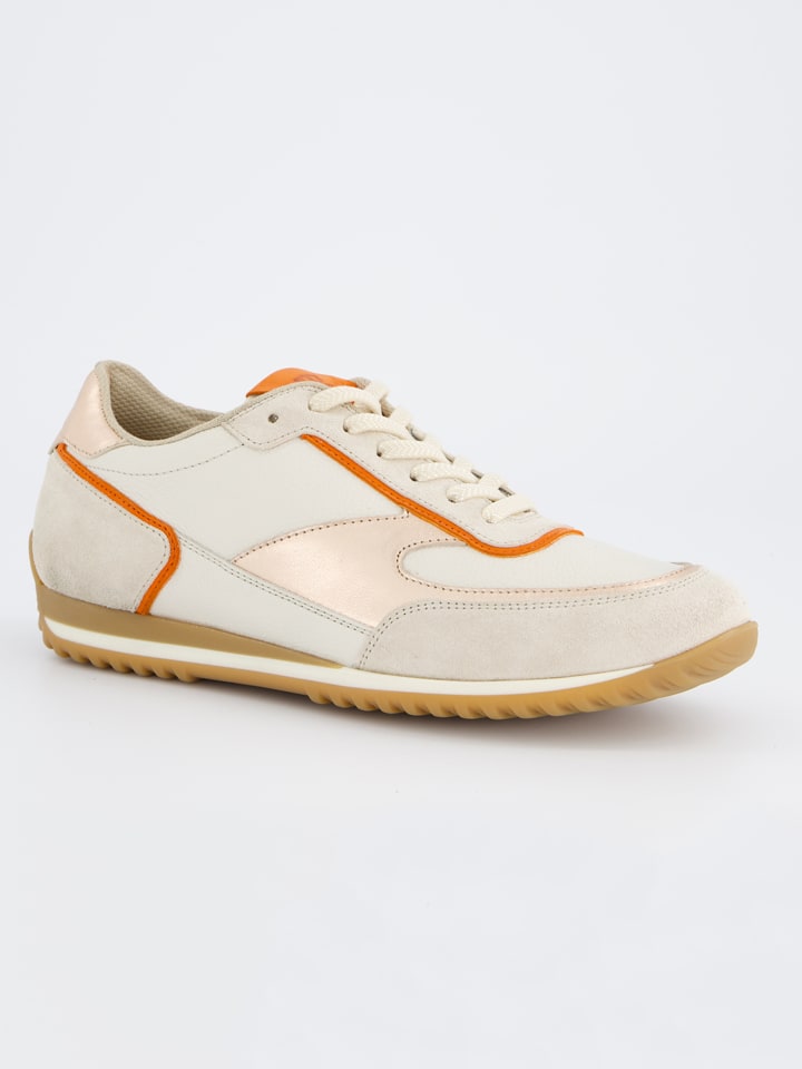 Tenisky Paul Green Beige/ Orange 9794267 Leder-Sneakers in Beige/ Orange - 1