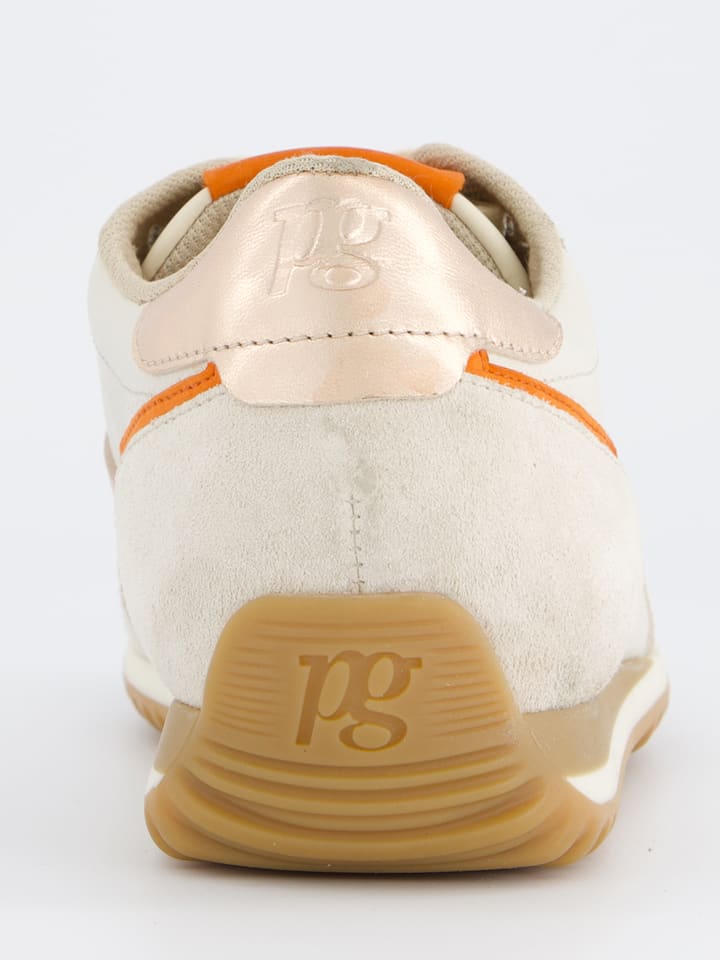 Tenisky Paul Green Beige/ Orange 9794267 Leder-Sneakers in Beige/ Orange - 5