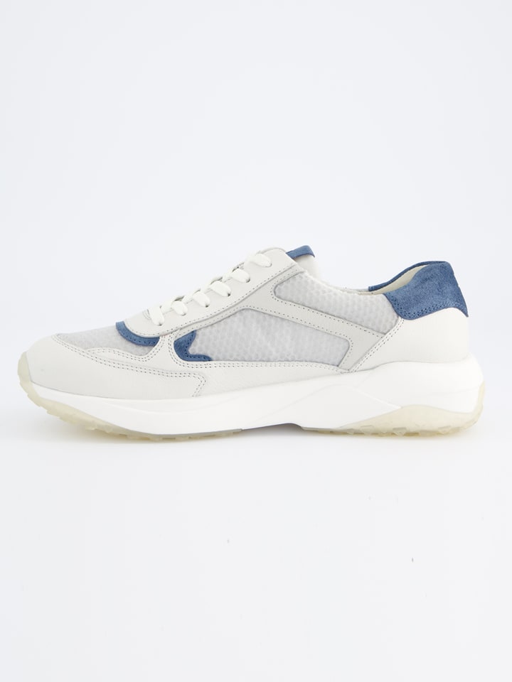 Tenisky Paul Green Blau/ Grau/ Creme 1779055 Leder-Sneakers in Blau/ Grau/ Creme - 3