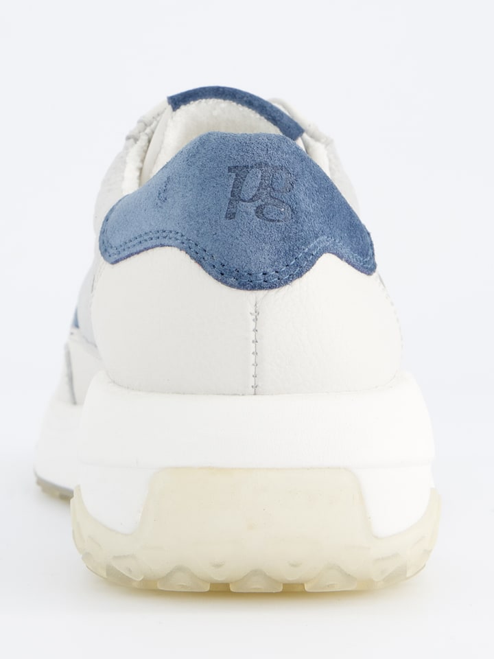 Tenisky Paul Green Blau/ Grau/ Creme 1779055 Leder-Sneakers in Blau/ Grau/ Creme - 5
