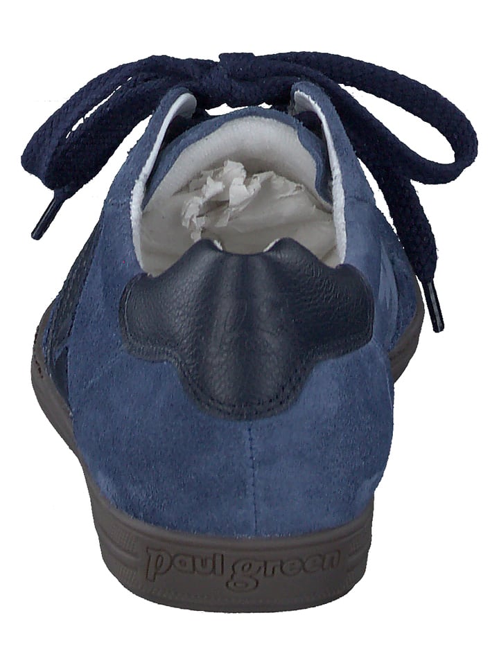 Tenisky Paul Green Blau 447361 Leder-Sneakers in Blau - 3