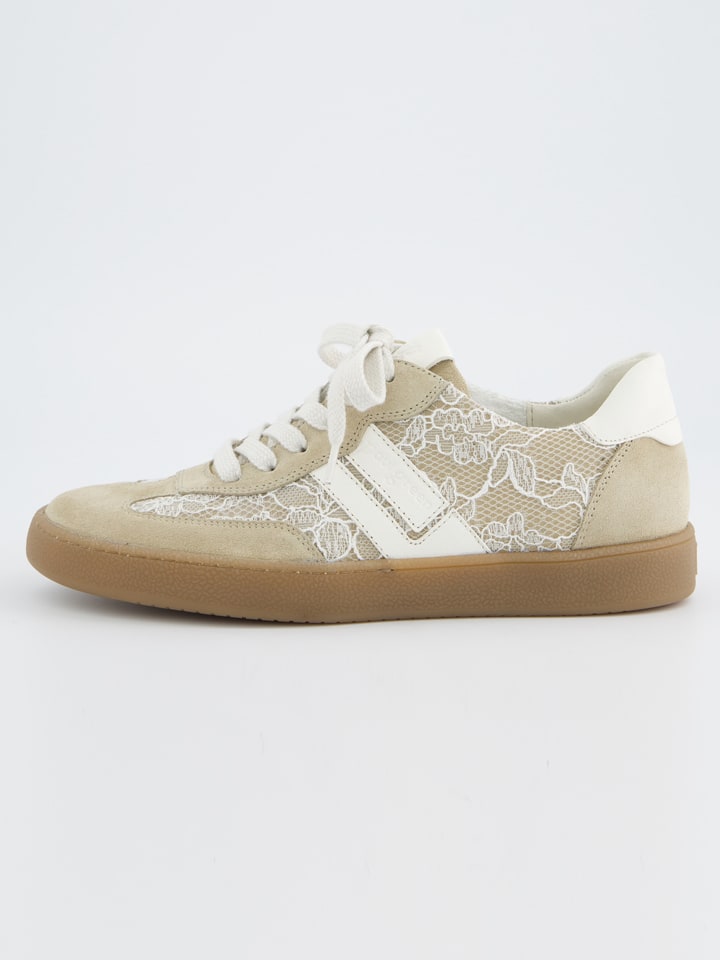 Tenisky Paul Green Beige/ Weiß 6178055 Leder-Sneakers in Beige/ Weiß - 2