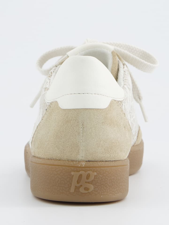 Tenisky Paul Green Beige/ Weiß 6178055 Leder-Sneakers in Beige/ Weiß - 5
