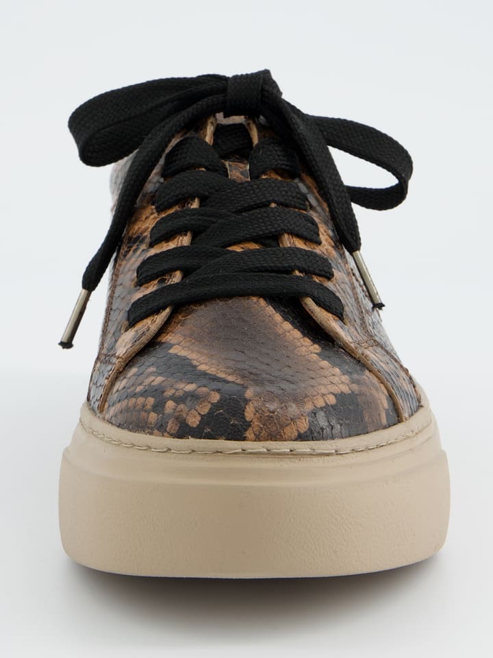 Tenisky Paul Green Beige/ Braun 2390794 Leder-Sneakers in Beige/ Braun - 4