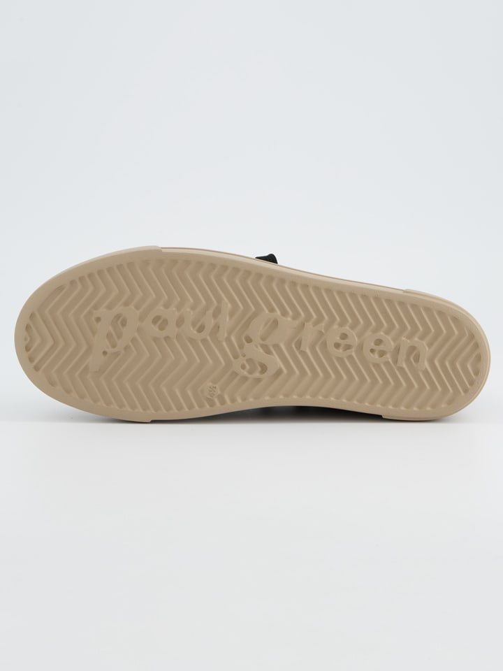 Tenisky Paul Green Beige/ Braun 2390794 Leder-Sneakers in Beige/ Braun - 7