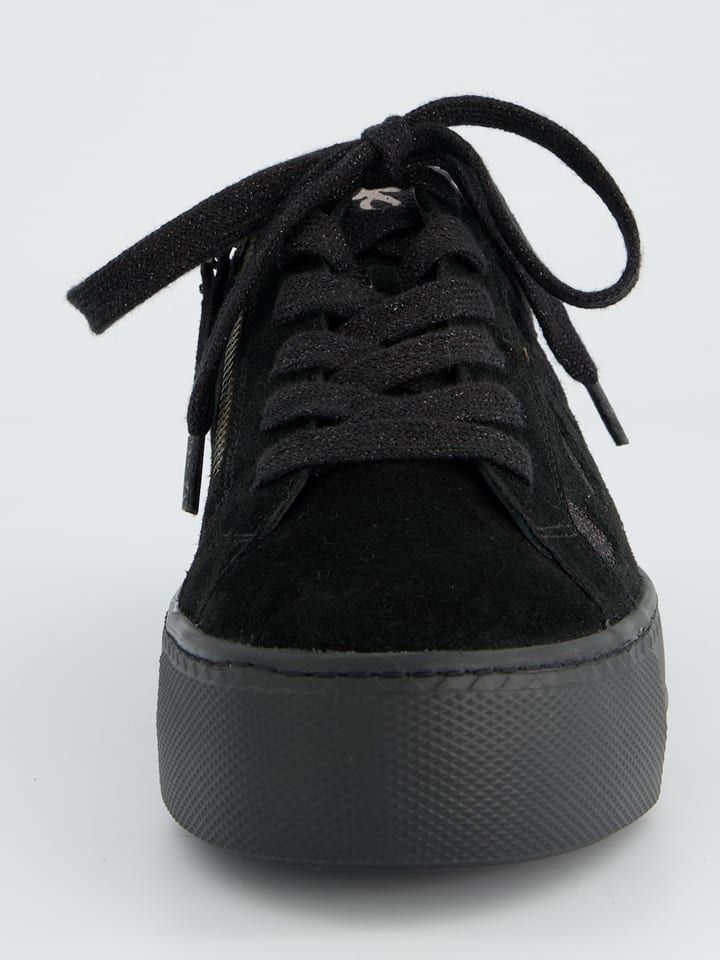 Tenisky Paul Green Schwarz 9344531 Leder-Sneakers in Schwarz - 4