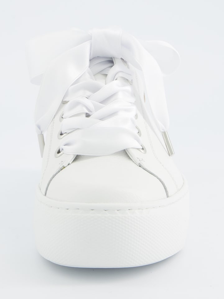 Tenisky Paul Green Weiß 328246 Leder-Sneakers in Weiß - 4