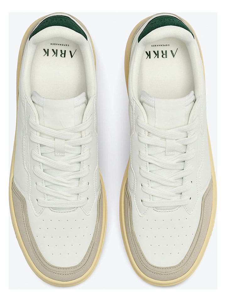 Tenisky ARKK Copenhagen Weiß/ Grün 3560062 Sneakers "Novaklass" in Weiß/ Grün - 3