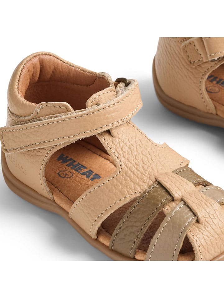 Tenisky Wheat Beige 5682100 Leder-Halbsandalen "Robbie" in Beige - 2