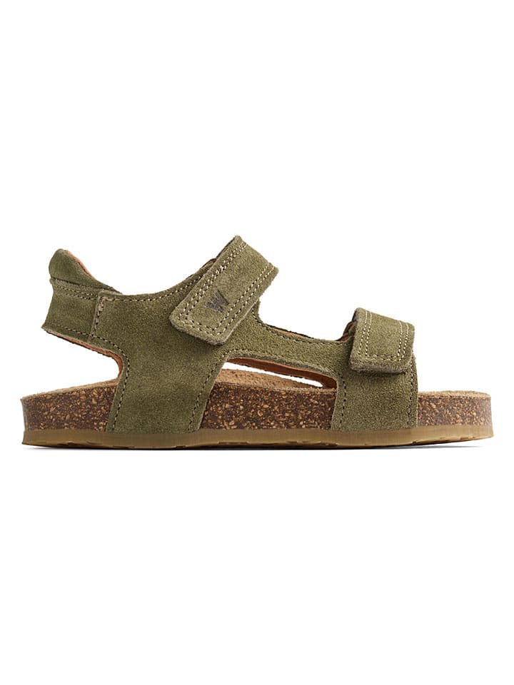 Wheat Khaki 928481 Leder-Sandalen "Corey" in Khaki - 2