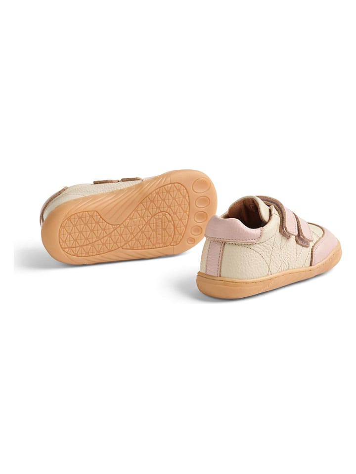 Tenisky Wheat Beige/ Rosa 2681101 Leder-Sneakers "Barres" in Beige/ Rosa - 3