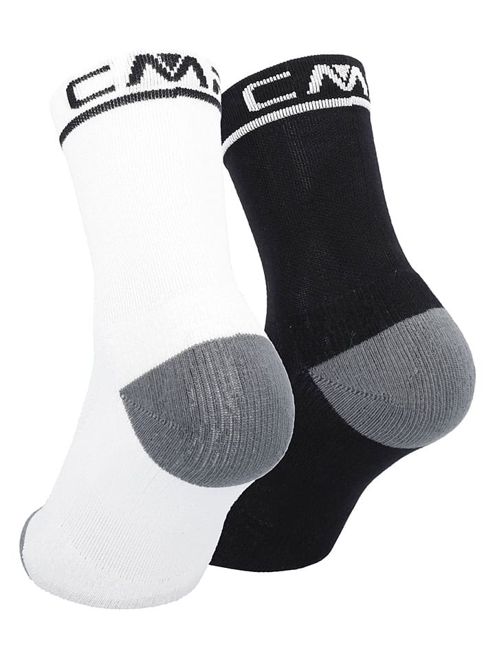 cmp Schwarz/ Weiß 6600171 2er-Set: Socken in Schwarz/ Weiß - 4