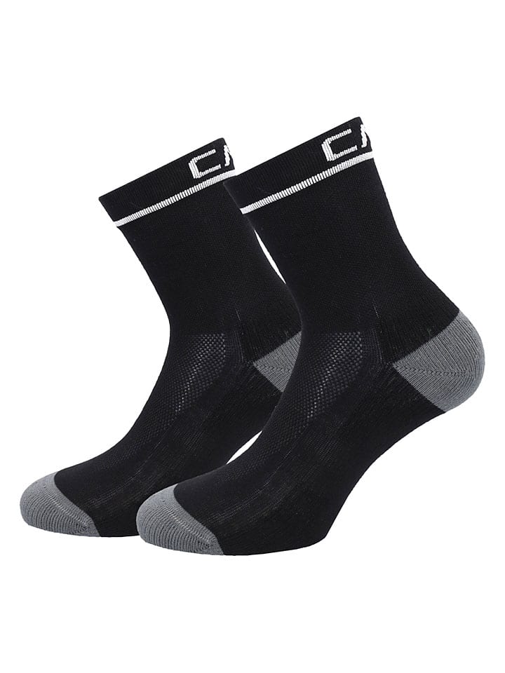 cmp Schwarz 7637944 2er-Set: Socken in Schwarz - 3