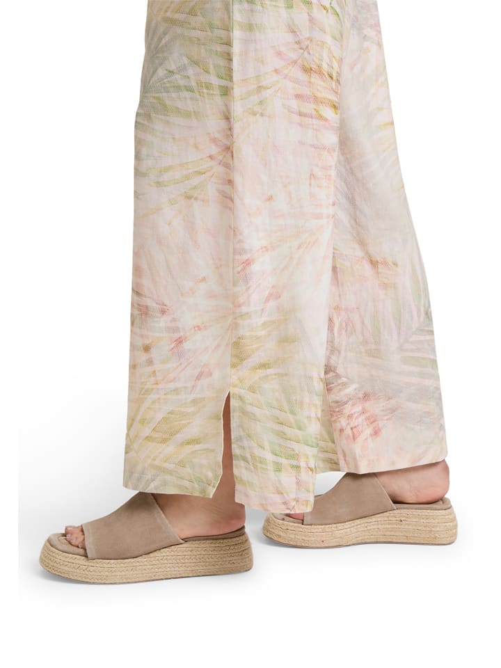 Nohavice CARTOON Creme/ Apricot 693352 Marlenehose in Creme/ Apricot - 5