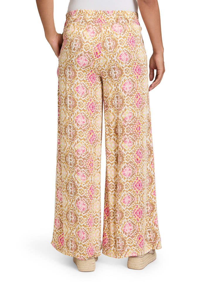 Nohavice CARTOON Beige/ Pink 5645955 Marlenehose in Beige/ Pink - 2