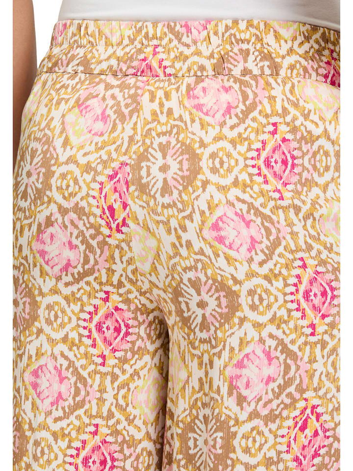 Nohavice CARTOON Beige/ Pink 5645955 Marlenehose in Beige/ Pink - 5