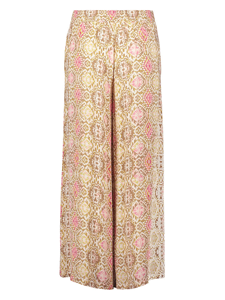 Nohavice CARTOON Beige/ Pink 5645955 Marlenehose in Beige/ Pink - 7