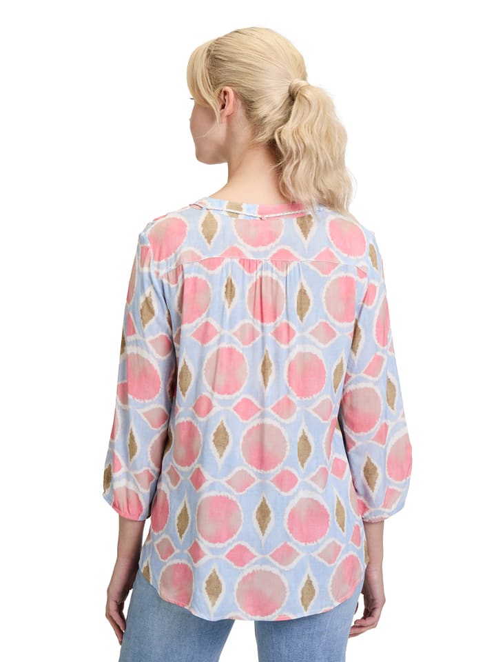 CARTOON Hellblau/ Rosa 4646018 Bluse in Hellblau/ Rosa - 2