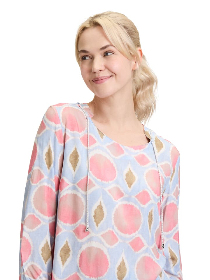 CARTOON Hellblau/ Rosa 4646018 Bluse in Hellblau/ Rosa - 4