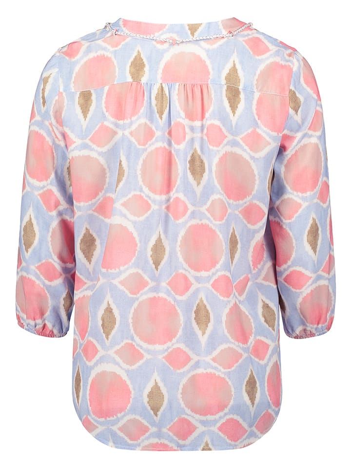 CARTOON Hellblau/ Rosa 4646018 Bluse in Hellblau/ Rosa - 7